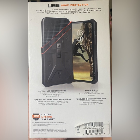 NIB - Under Armor Gear Pathfinder iPhone 13 Pro case - color -black - Picture 2 of 3